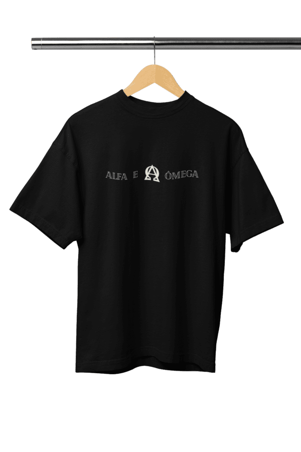 Camiseta Oversized Alfa e Ômega - Image 3